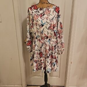 Baltic Born Multicolor Floral Long Sleeve Dress-BLACK FRIDAY SPECIAL